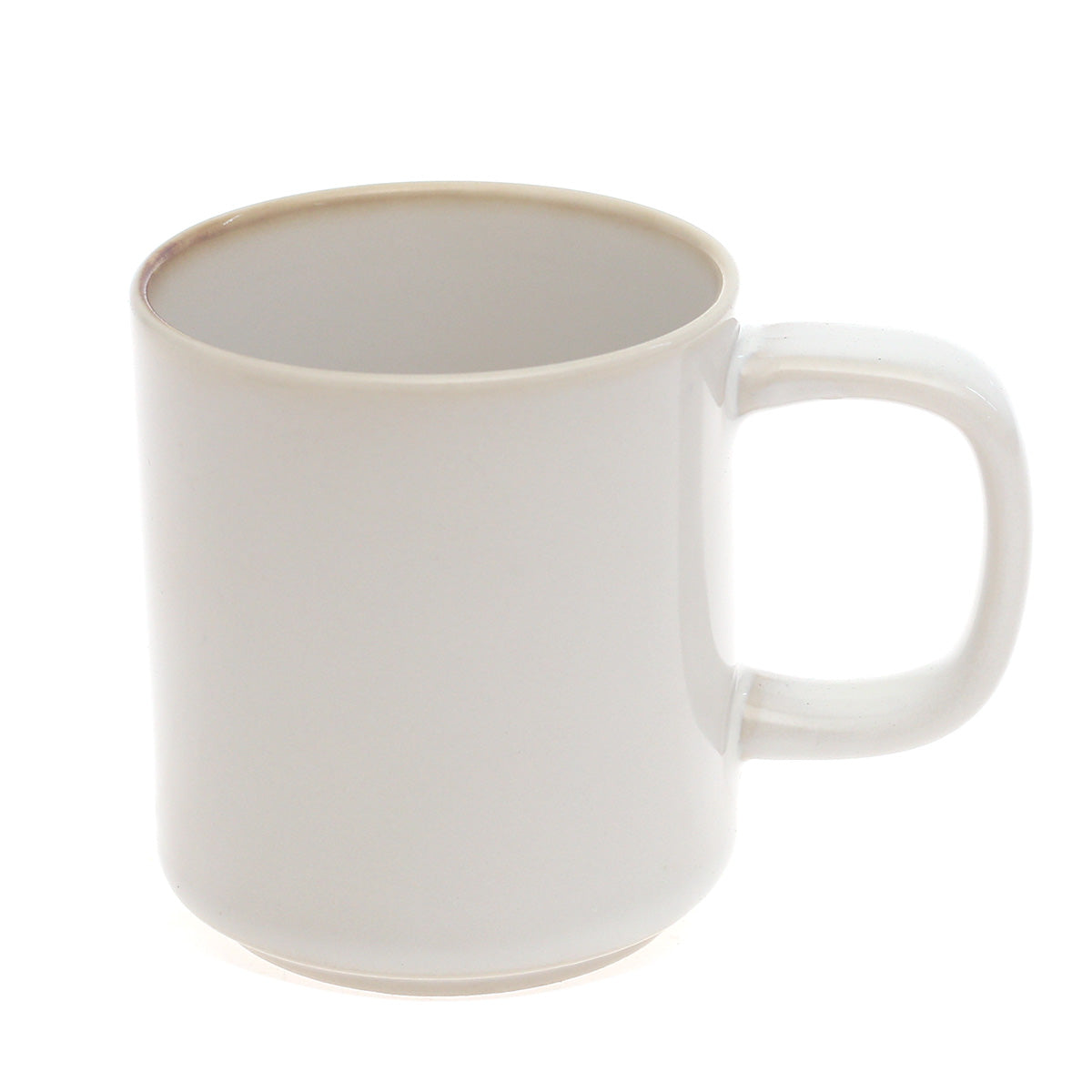 White Ceramic Mug – 3 x 3.5 Inches | Classic Minimal Coffee & Tea Mug - Habitt