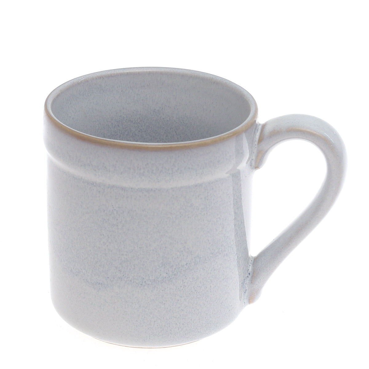 White Ceramic Mug | Contemporary Minimal Coffee & Tea Mug - Habitt