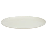 White Ceramic Platter 7 x 12 Inch – Elegant Oval Serving Plate - Habitt
