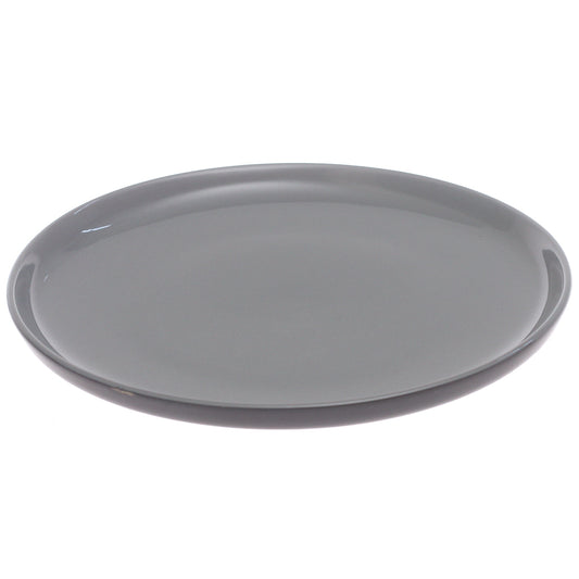 Black & Grey Ceramic Quarter Plate 7.5 Inch – Modern Minimalist Side Plate