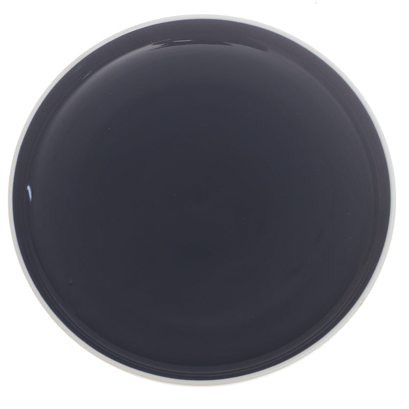 Blue Ceramic Quarter Plate 8 Inch – Modern Glossy Side Plate - Habitt
