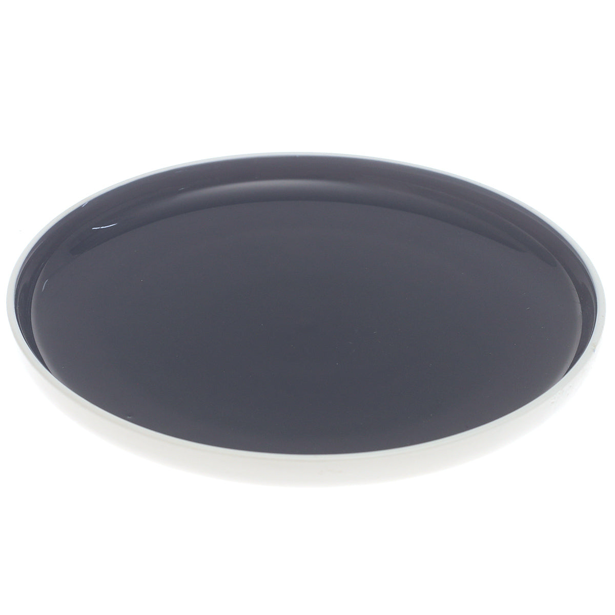 Blue Ceramic Quarter Plate 8 Inch – Modern Glossy Side Plate