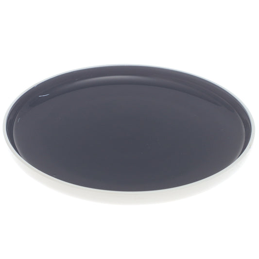 Blue Ceramic Quarter Plate 8 Inch – Modern Glossy Side Plate