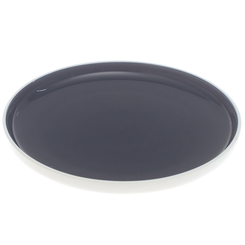 Blue Ceramic Quarter Plate 8 Inch – Modern Glossy Side Plate - Habitt