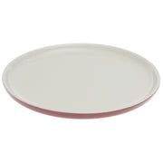 Maroon & White Ceramic Quarter Plate 7.5 Inch – Two-Tone Modern Side Plate - Habitt