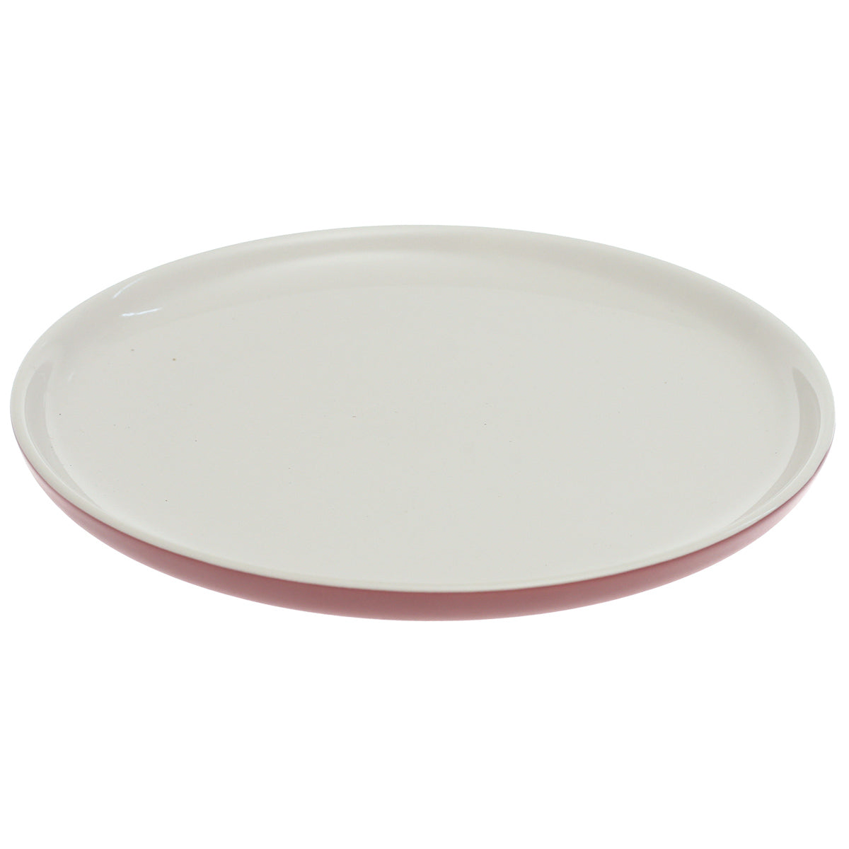 Maroon & White Ceramic Quarter Plate 7.5 Inch – Two-Tone Modern Side Plate