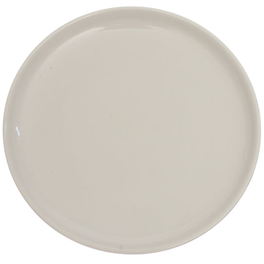 Maroon & White Ceramic Quarter Plate 7.5 Inch – Two-Tone Modern Side Plate
