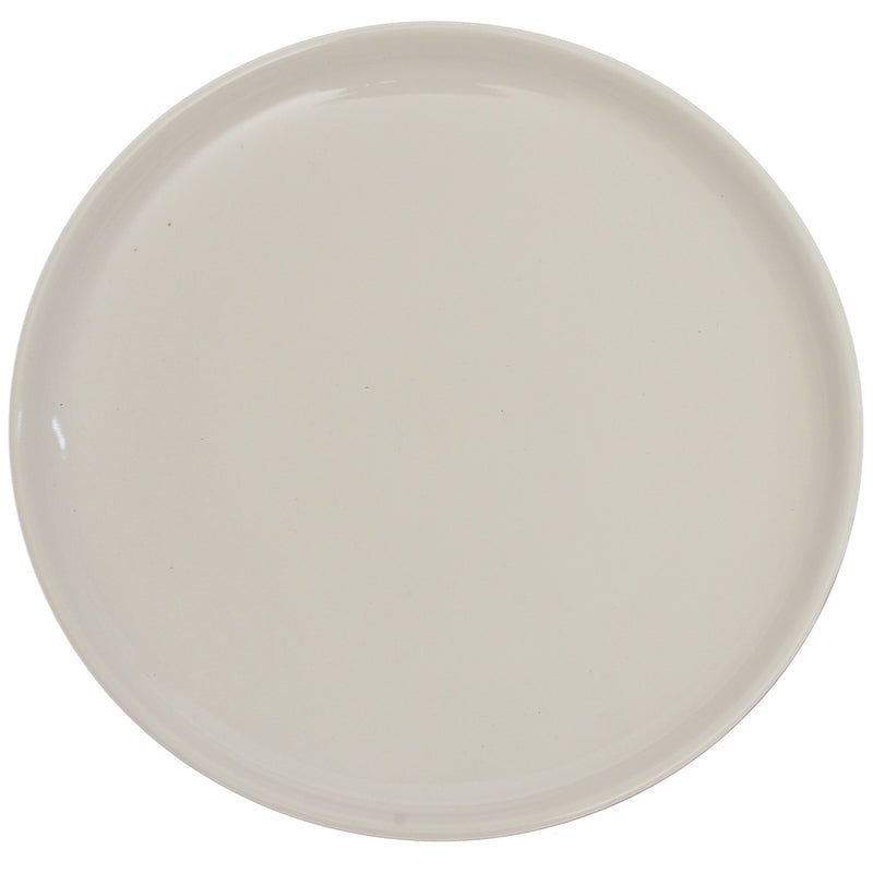 Maroon & White Ceramic Quarter Plate 7.5 Inch – Two-Tone Modern Side Plate - Habitt