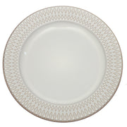 White Ceramic Quarter Plate 8 Inch - Habitt
