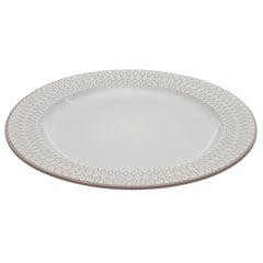 White Ceramic Quarter Plate 8 Inch