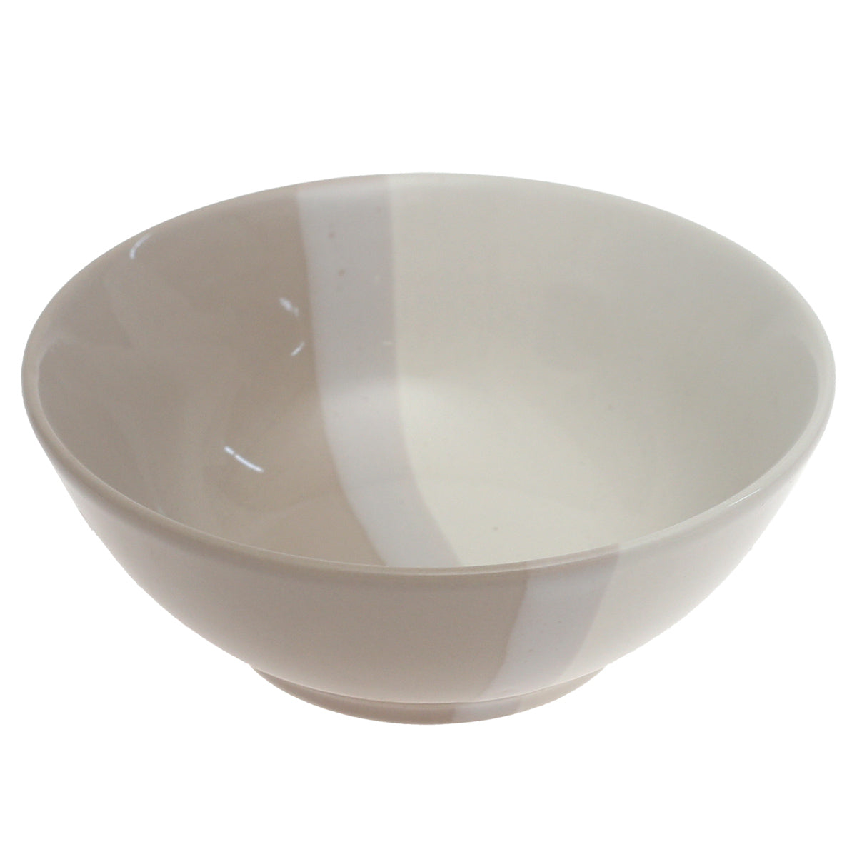 Beige Ceramic Sauce Dish 4.5 Inch – Minimalist Round Serving Bowl