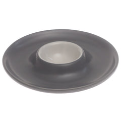 Sauce Dish Dark Grey 5 Inch