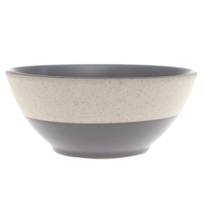 Grey Ceramic Sauce Dish 3.5 Inch – Two-Tone Modern Dipping Bowl - Habitt