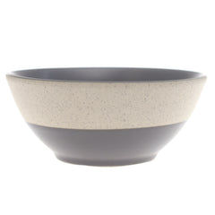 Grey Ceramic Sauce Dish 3.5 Inch – Two-Tone Modern Dipping Bowl