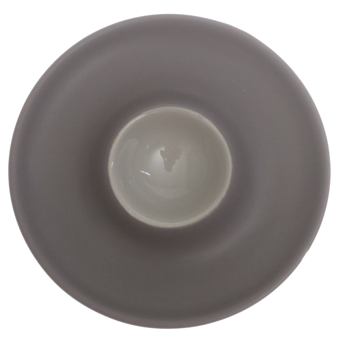 Sauce Dish Light Grey 5 Inch