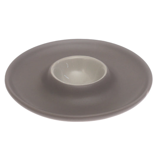 Sauce Dish Light Grey 5 Inch