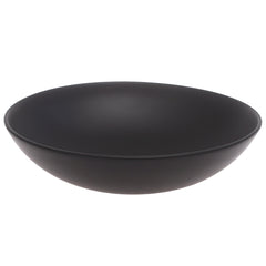 Serving Bowl Black 9 Inch – Modern Ceramic Salad & Serving Bowl