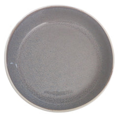 Serving Bowl Green & White 8 Inch – Rustic Ceramic Serving & Salad Bowl