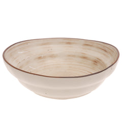 Serving Bowl Pink 9 Inch – Rustic Ceramic Serving & Salad Bowl