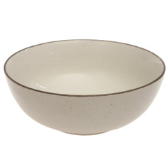 White Ceramic Serving Bowl 10 Inch – Classic Glazed Large Serving Dish