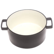 Serving Casserole Black 9 Inch – Ceramic Casserole with Handles - Habitt