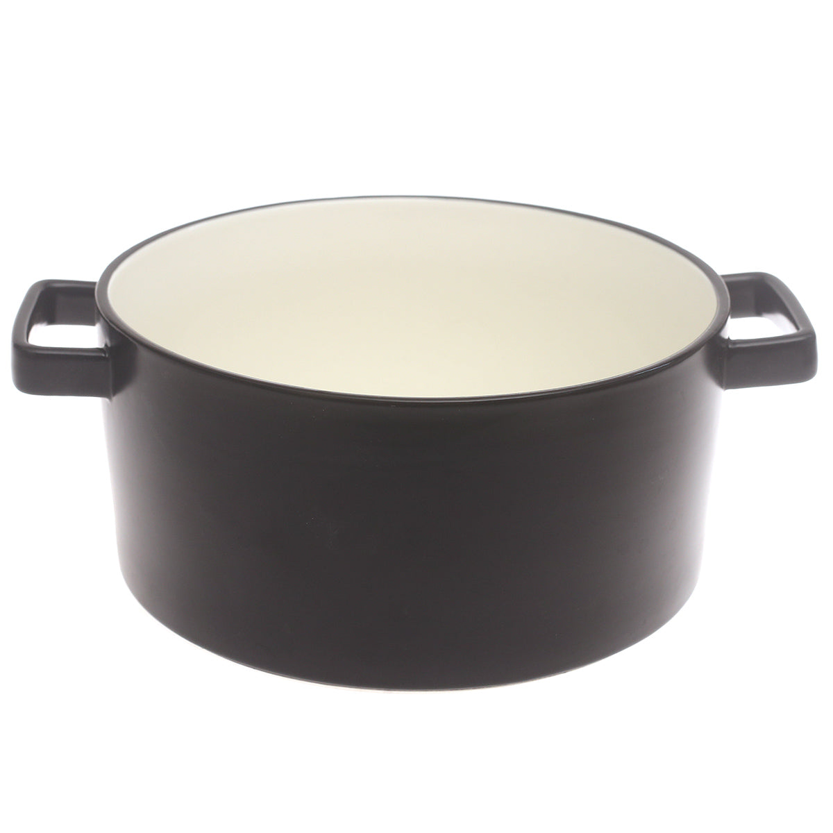 Serving Casserole Black 9 Inch – Ceramic Casserole with Handles