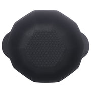 Black Ceramic Serving Dish – 9 Inch Modern Textured Serving Plate - Habitt