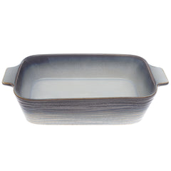 Blue & White Ceramic Serving Dish – 8 x 10 Inch Rectangular Baking & Serving Dish