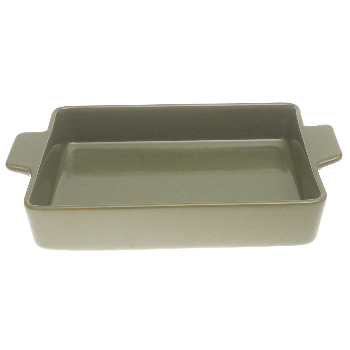 Serving Dish Green 8.5 × 10.5 Inch – Rectangular Ceramic Serving & Baking Dish