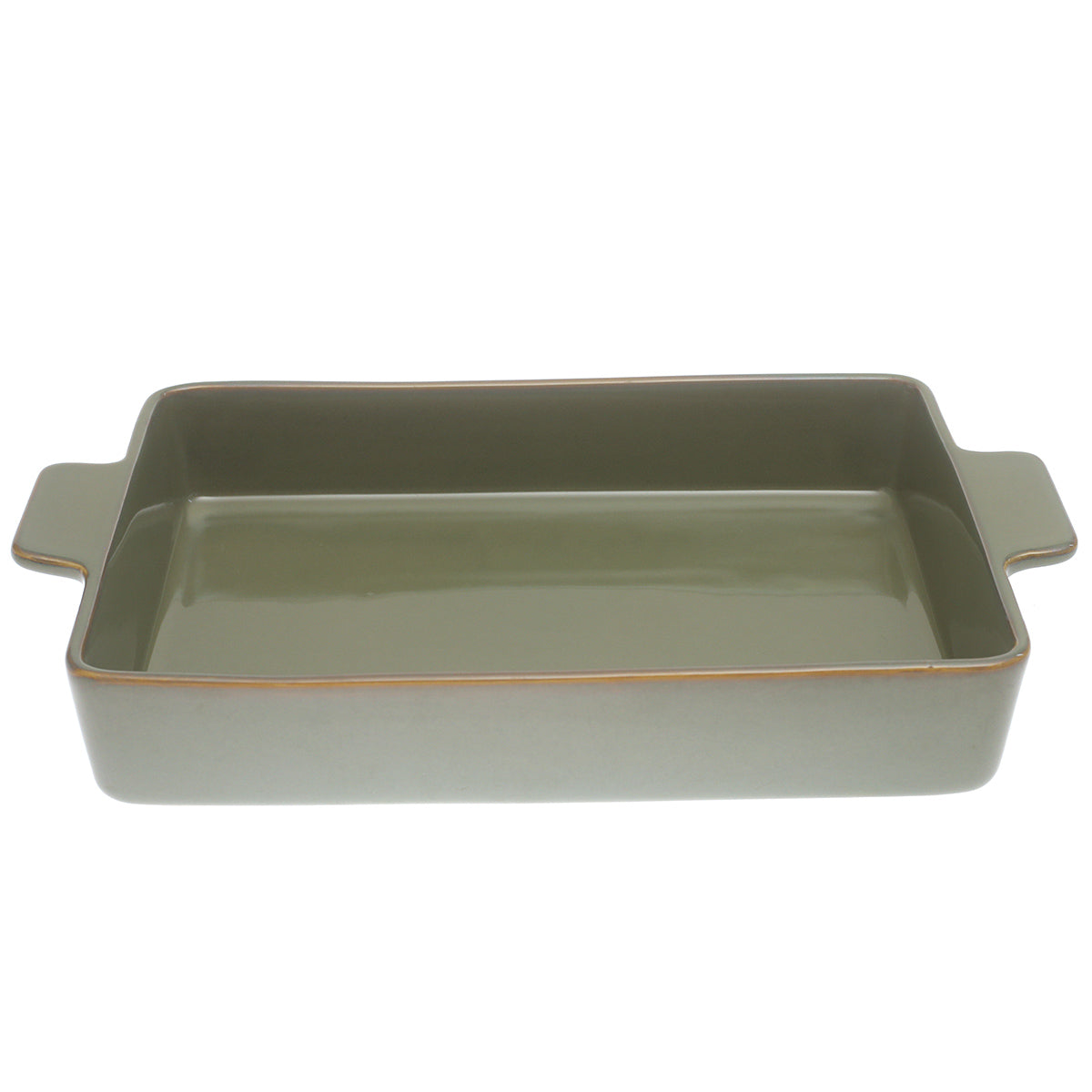 Serving Dish Green 9.5 × 13 Inch – Large Rectangular Ceramic Serving & Baking Dish