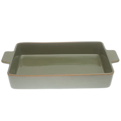 Serving Dish Green 9.5 × 13 Inch – Large Rectangular Ceramic Serving & Baking Dish