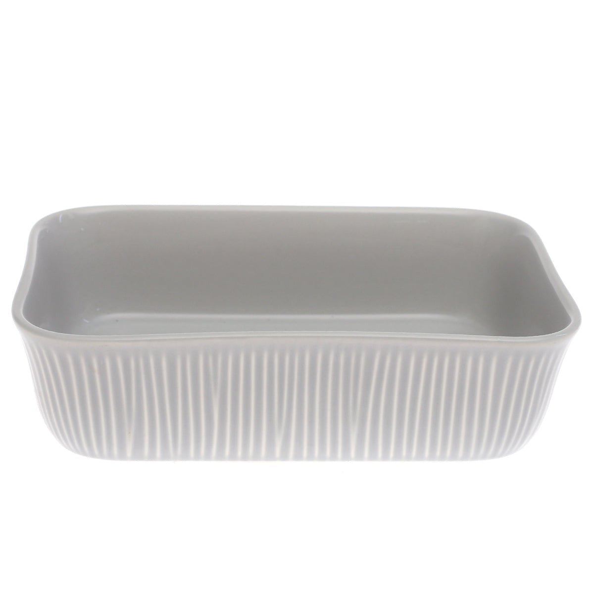 Serving Dish Light Grey 6.5 × 9 Inch – Rectangular Ceramic Baking & Serving Dish