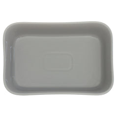 Serving Dish Light Grey 6.5 × 9 Inch – Rectangular Ceramic Baking & Serving Dish
