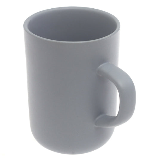 Matte Grey Ceramic Mug 3.5 x 5 Inch – Minimalist Coffee & Tea Mug