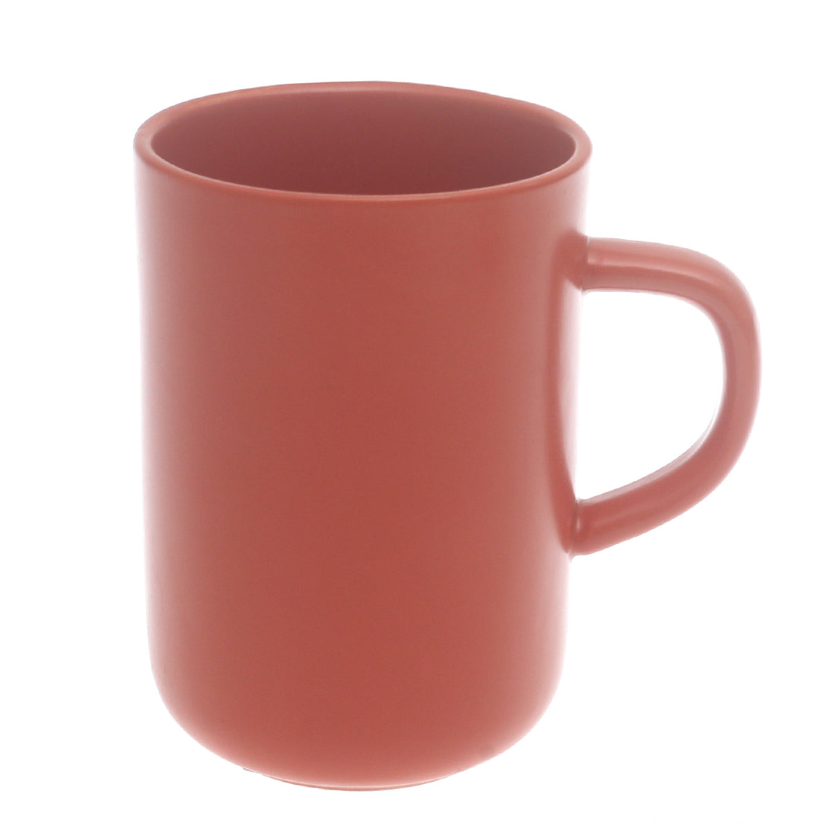 Matte Orange Ceramic Mug 3.5 x 5 Inch – Minimalist Coffee & Tea Mug