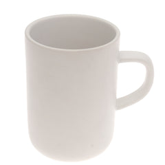 Matte White Ceramic Mug 3.5 x 5 Inch – Minimalist Coffee & Tea Mug