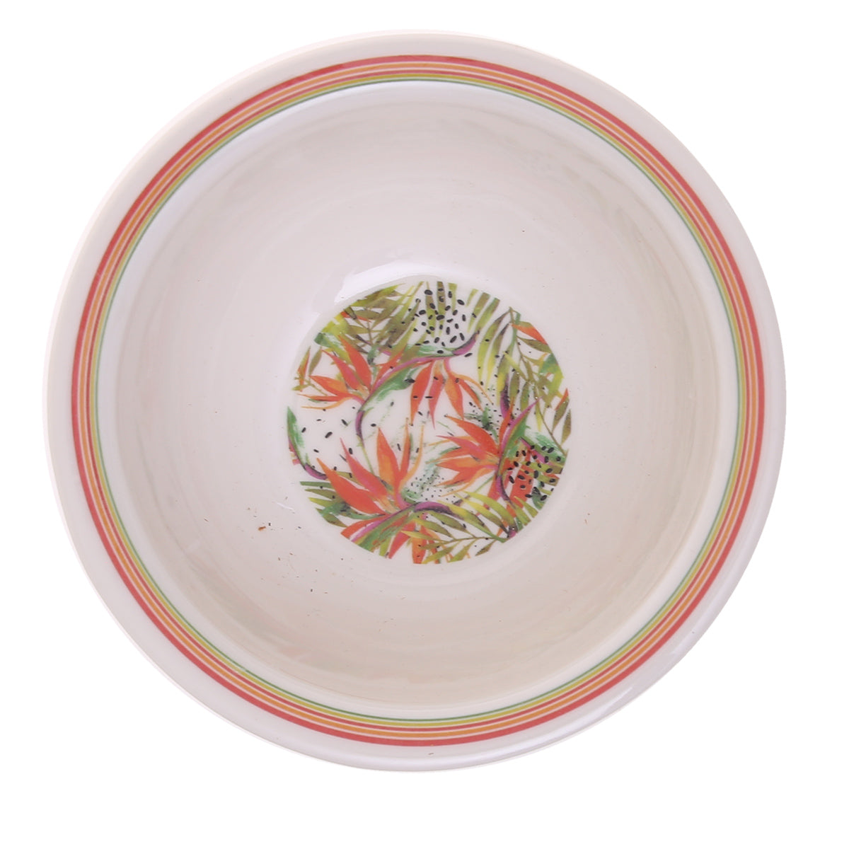Coral Palm Dinner Set – Tropical Ceramic Tableware Collection (6 Person 30 Pcs / 8 Person 43 Pcs) - Habitt