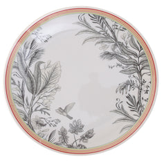 Coral Palm Dinner Set – Tropical Ceramic Tableware Collection (6 Person 30 Pcs / 8 Person 43 Pcs) - Habitt