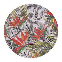 Coral Palm Dinner Set – Tropical Ceramic Tableware Collection (6 Person 30 Pcs / 8 Person 43 Pcs) - Habitt