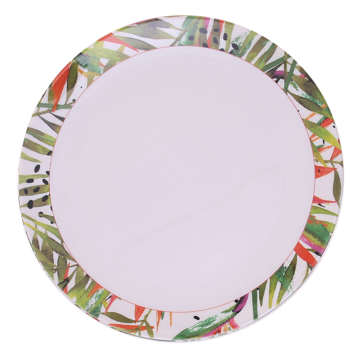 Coral Palm Dinner Set – Tropical Ceramic Tableware Collection (6 Person 30 Pcs / 8 Person 43 Pcs) - Habitt
