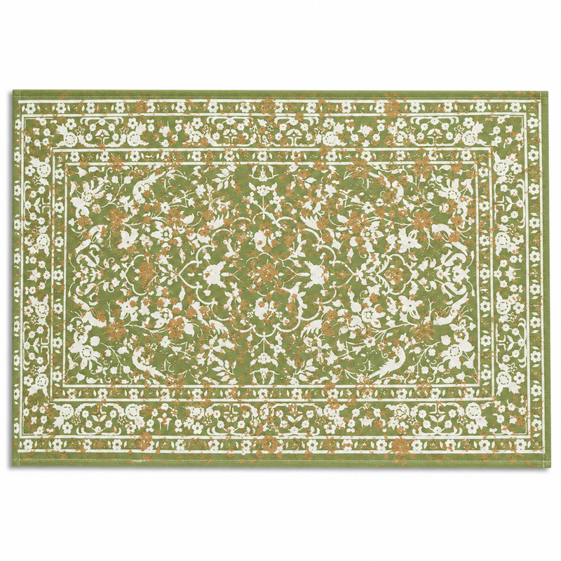 Ecru Texture Placemat – Silk Screen Print 13 x 19 Inch