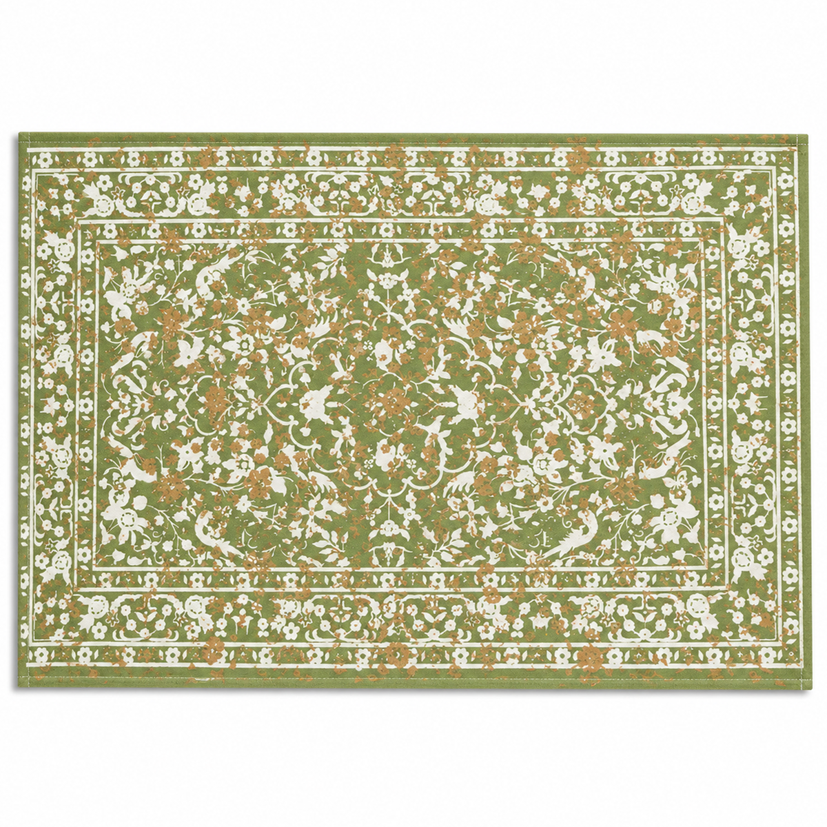 Ecru Texture Placemat – Silk Screen Print 13 x 19 Inch