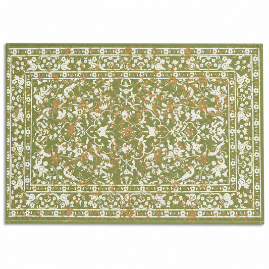 Ecru Texture Placemat – Silk Screen Print 13 x 19 Inch
