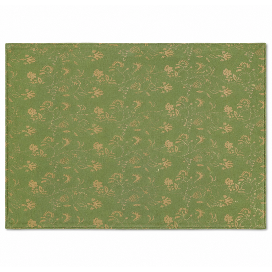 Gold Branch Placemat – Silk Screen Print 13 x 19 Inch