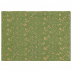 Gold Branch Placemat – Silk Screen Print 13 x 19 Inch