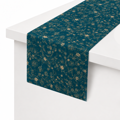 Gold texture  Runner Row silk Screen Print 14x72