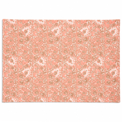 Pink Jaal Placemat – Row Silk Screen Print 13 x 19 Inch