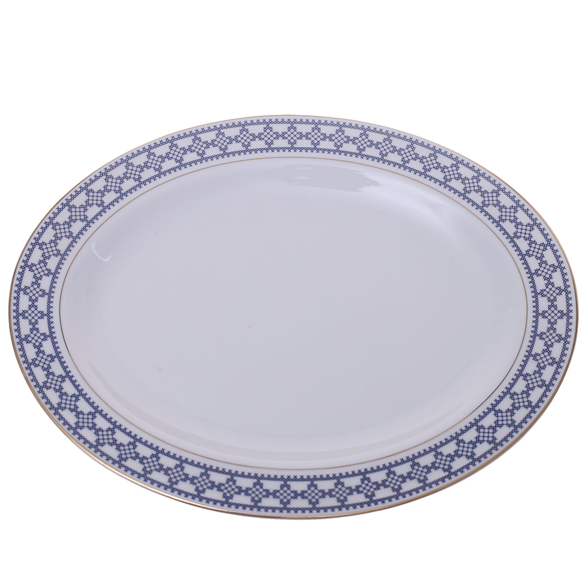 Premium Blue Sapphire Dinner Set – Elegant Porcelain Tableware Collection - Habitt