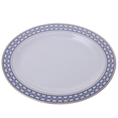Premium Blue Sapphire Dinner Set – Elegant Porcelain Tableware Collection - Habitt