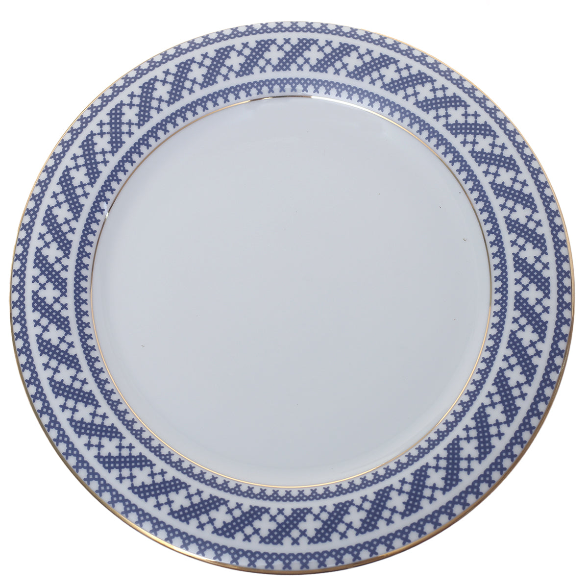 Premium Blue Sapphire Dinner Set – Elegant Porcelain Tableware Collection - Habitt